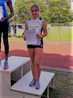 Samira bei den Pfalzmeisterschaften 2018